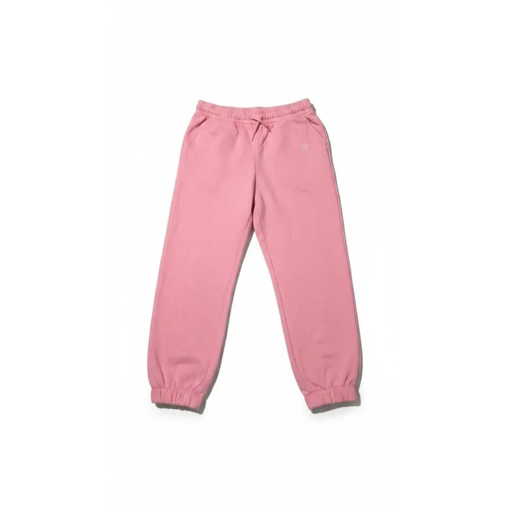 Cat & Jack Girls Pink Fleece Jogger Sweatpants Size 14 Elastic Waist
